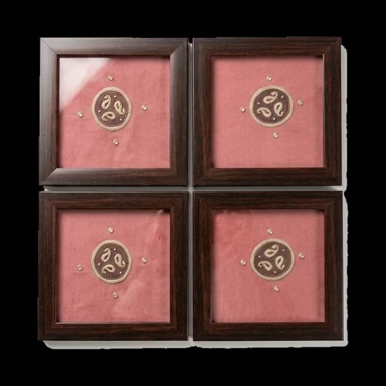 Gulabi Coasters, overhead view