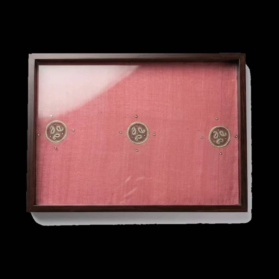 Gulabi Tray, overhead view