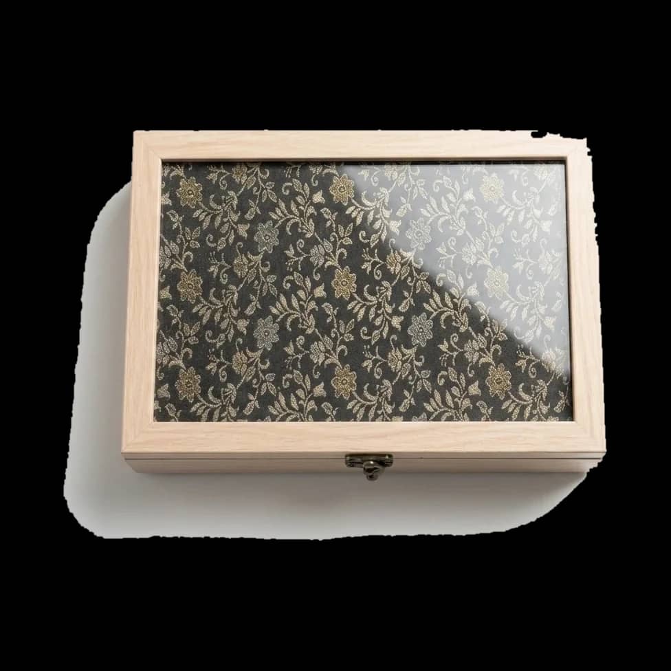 Raat Keepsake Box, overhead view