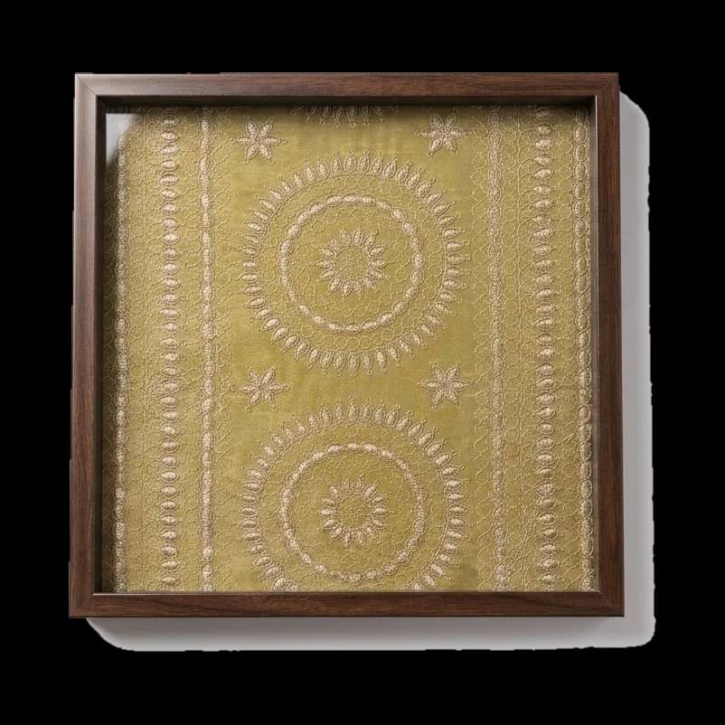 Zar Tray — Walnut, overhead view