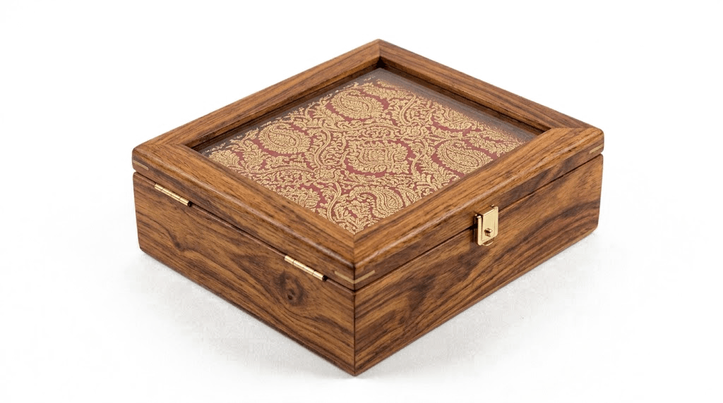 Banaras Banaras Keepsake box · Warm Sheesham